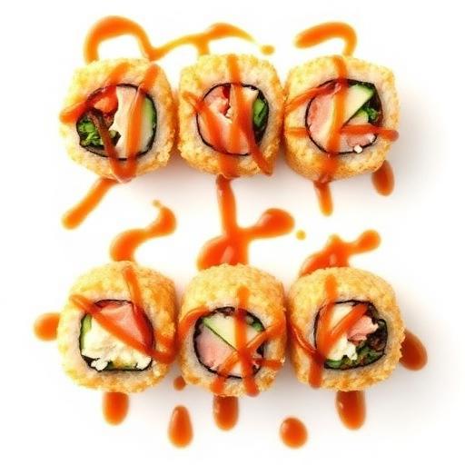 Hosomaki salmone philadelphia frutta teriyaki